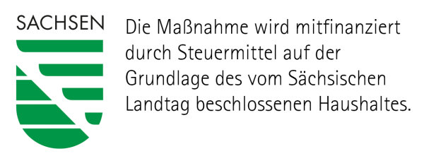 mitfinanziert durch Steuermittel des Sächsischen Landtagess