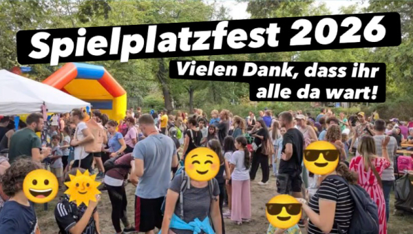 Unser Spielplatzfest 2026